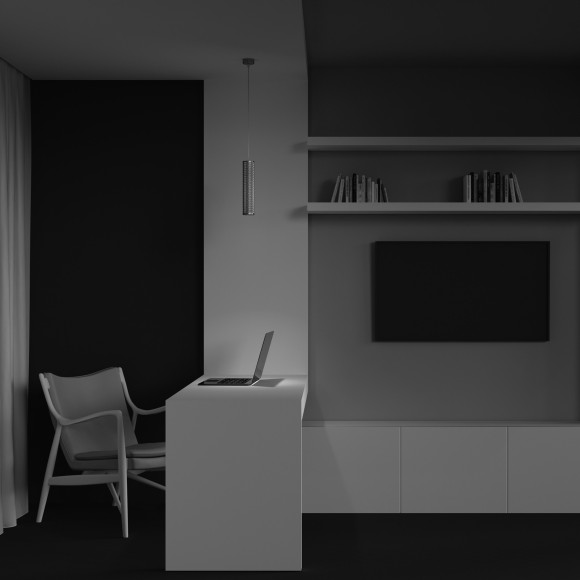 Подвесной светильник цилиндр Maytoni P038PL-01G Focus Design под лампу 1xGU10 50W