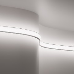 Maytoni ALM-1806-S-2M 631016 Гибкий накладной алюминиевый 2м профиль, размер 18x6мм, лента шириной до 12мм, световая линия 13мм