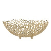 427496 KIMITSU Декоративная чаша золотой