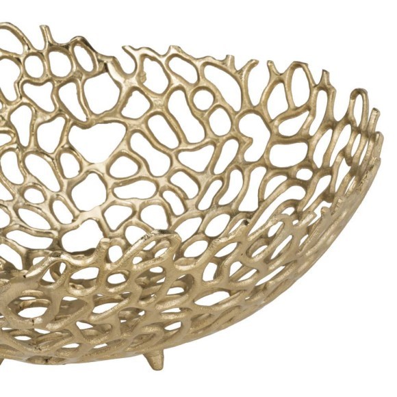 427496 KIMITSU Декоративная чаша золотой