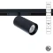 Arte Lamp Optima A7492PL-1BK Магнитный черный трековый светодиодный светильник-спот с возможностью диммирования по протоколу 0/1-10V, LED 16Вт 3000K 1800Лм CRI90 36° IP20 48V