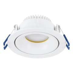 901167 Светод встриваем спот ARENALS, 1X4,9W(LED), ?92, 3000K, 550lm, алюминий, белый/пластик, белый