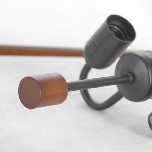 Торшер с абажуром Lussole LSP-0590 Tallapoosa IP21 под лампы 2xE27 80W