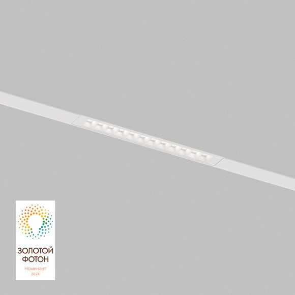 DK8001-WH Трековый магнитный светодиодный SMART (TUYA, Алиса, Wi-Fi, пам. настроек) светильник Denkirs SMART 220V CRI90+ 3000-6000К 800Лм 24° 9Вт