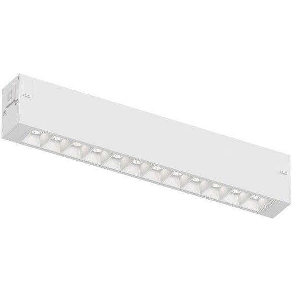 DK8001-WH Трековый магнитный светодиодный SMART (TUYA, Алиса, Wi-Fi, пам. настроек) светильник Denkirs SMART 220V CRI90+ 3000-6000К 800Лм 24° 9Вт