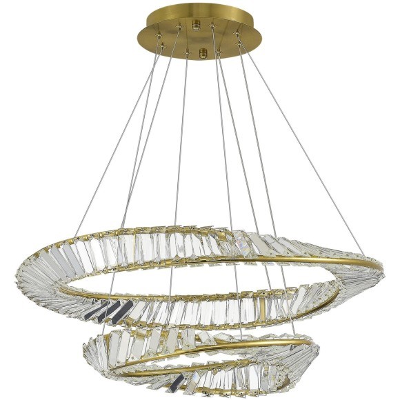 SL6204.301.02 Светильник подвесной ST-Luce Латунь/Прозрачный LED 1*52W 4000K RITORTO SL6204.301.02 Светильник подвесной ST-Luce Латунь/Прозрачный LED 1*52W 4000K RITORTO