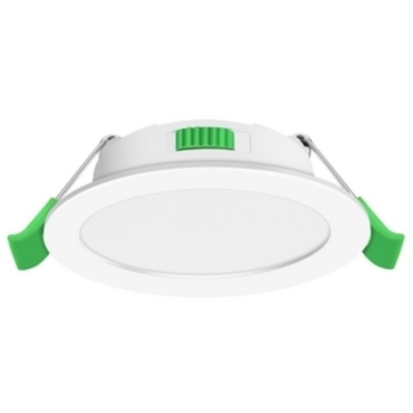 4645-1C, врезной светильник, D113xH30, cutout:D90, LEDx7W, 450LM/560LM/500LM, 3000K/4000K/6500K, IP44, CRI>80, beam angle:120, included