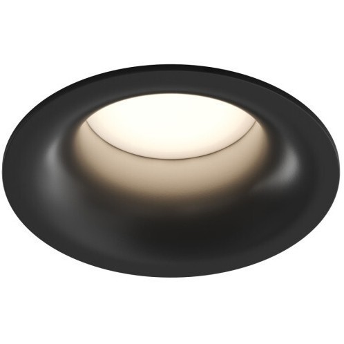 DK3124-BK Встраиваемый влагозащищенный черный светильник Denkirs KIBEK, IP65, под лампу GU5.3 или LED модуль макс. 15 Вт