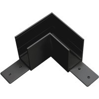 Соединитель угловой черный для накладных шинопровода TETA PRO 220V Lightstar 505127-ALU (обн. артикул)