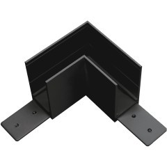Соединитель угловой черный для накладных шинопровода TETA PRO 220V Lightstar 505127-ALU (обн. артикул) Соединитель угловой черный для накладных шинопровода TETA PRO 220V Lightstar 505127-ALU (обн. артикул)