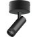 Черный накладной светодиодный спот с изм углом рассеивания 20-55° и рег. цвет. температурой 2700;4200;6000К 12W 840Лм CRI90 Canno Pro Lightstar C4127SO