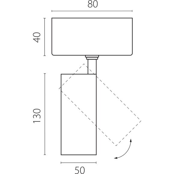 Черный накладной светодиодный спот с изм углом рассеивания 20-55° и рег. цвет. температурой 2700;4200;6000К 12W 840Лм CRI90 Canno Pro Lightstar C4127SO