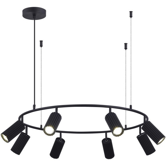 SL1213.403.08 Светильник подвесной ST-Luce Черный/Черный GU10 8*5W 4000K KENDO SL1213.403.08 Светильник подвесной ST-Luce Черный/Черный GU10 8*5W 4000K KENDO