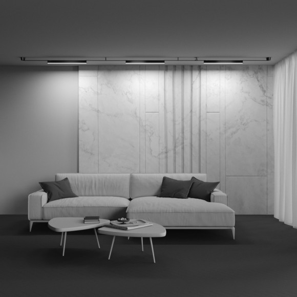 Светильник светодиодный на текстильный шинопровод Maytoni Parity TR129B-24W4K-B 1250лм 24Вт CRI90