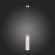 SL1145.353.01 Светильник подвесной ST-Luce Латунь/Белый E27 1*60W CALLANA