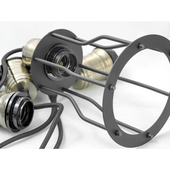 Люстра паук Lussole GRLSP-9310 SHIRLEY IP21 под лампы 6xE27 60W