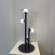 Настольная лампа Crystal Lux BOSQUE LG3 BLACK/TRANSPARENT