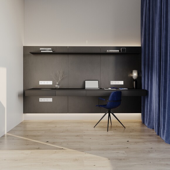 VLS100401 Рамка пластиковая для электрических изделий белого цвета VOLTUM серии S70 на 4 поста (белый глянцевый)