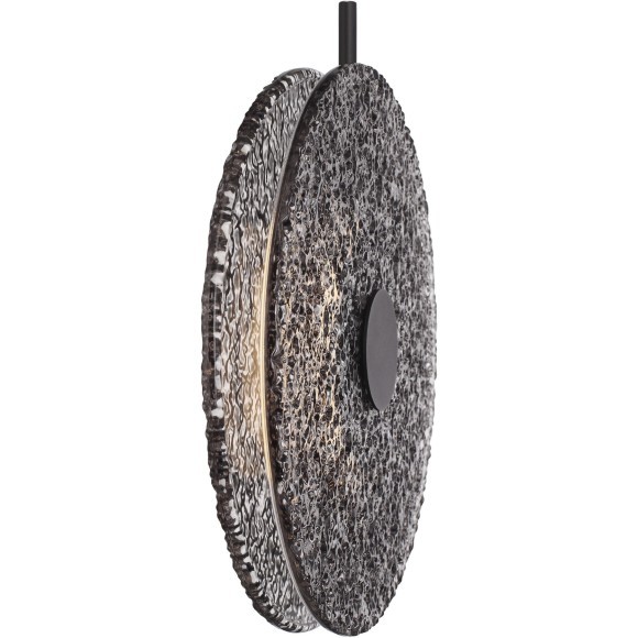 SL6142.413.01 Светильник подвесной ST-Luce черный/дымчатый LED 1*8W 4000K ALUMNO