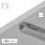 Профиль накладной для лент шириной не более 10мм Arte Lamp SURFACE A161205S