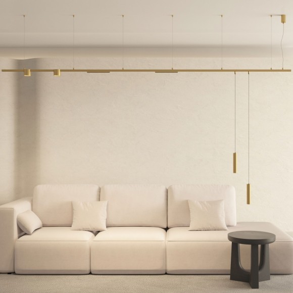 DK5743-SB Трековый магнитный светодиодный светильник Denkirs Shine 48V CRI90+ 3000К 630Лм 36° 8Вт