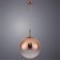 Подвесной светильник Arte Lamp A7964SP-1RB JUPITER copper под лампу 1xE27 60W