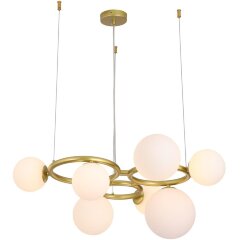 Люстра подвесная Lussole LSP-8804 DOWNEY под лампы 7xG9 175W