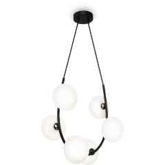 Подвесной светильник Freya FR4005PL-06B2 Perlina под лампы 6xG9 25W