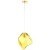 Светильник подвесной Crystal Lux NUESTRO SP1 GOLD/AMBER