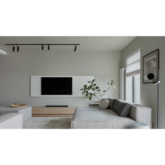 Однофазный двужильный трековый светильник Maytoni Unity TR004-1-GU10-B Focus под сменную лампу GU10