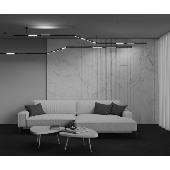 Светильник Basis для системы освещения Maytoni Shelf 300лм RA90 3000К 6Вт 100° C147CL-L300-6W3K-B