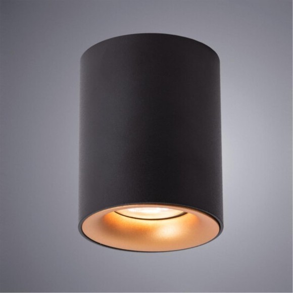 Накладной потолочный светильник Arte Lamp A1532PL-1BK TORRE под лампу 1xGU10 35W