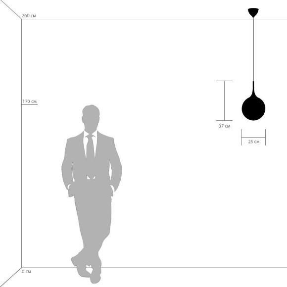 Подвесной светильник Lightstar 813033 Globo под лампу 1xE14 40W