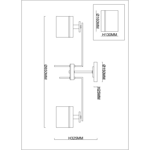 Люстра потолочная Stilfort 1045/11/08PT серия Chart