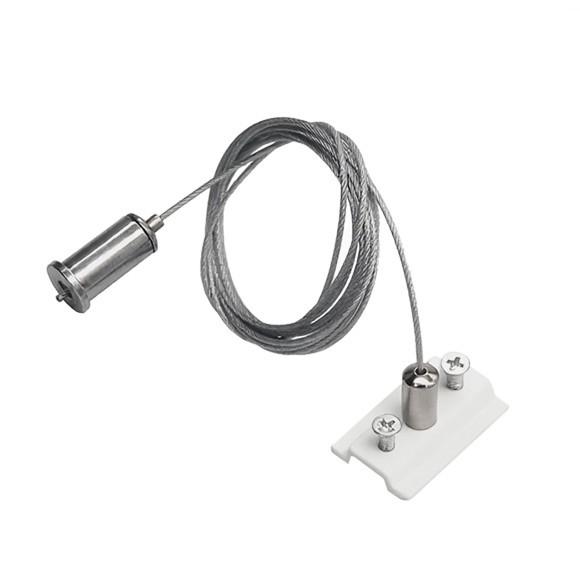 Подвесы 1шт, длина троса 500см, для белых накладных шинопроводов серии Teta Lightstar 505176-500