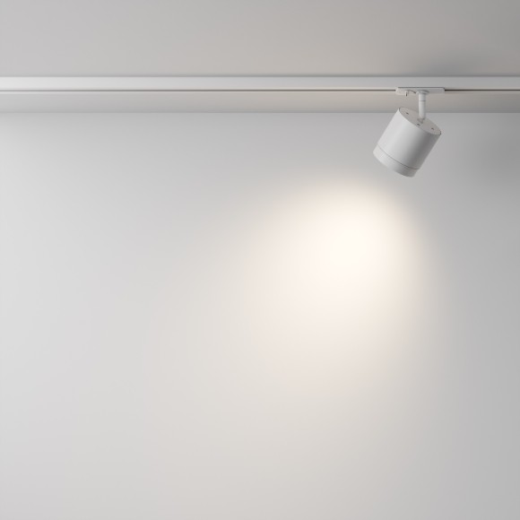 Однофазный двужильный трековый светильник Maytoni Unity TR088-1-GX53-W POLAR под сменную лампу GX53