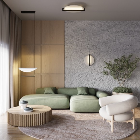 Подвесной светильник поворотный 360° LED 20W Odeon Light GLIDER 7015/20L