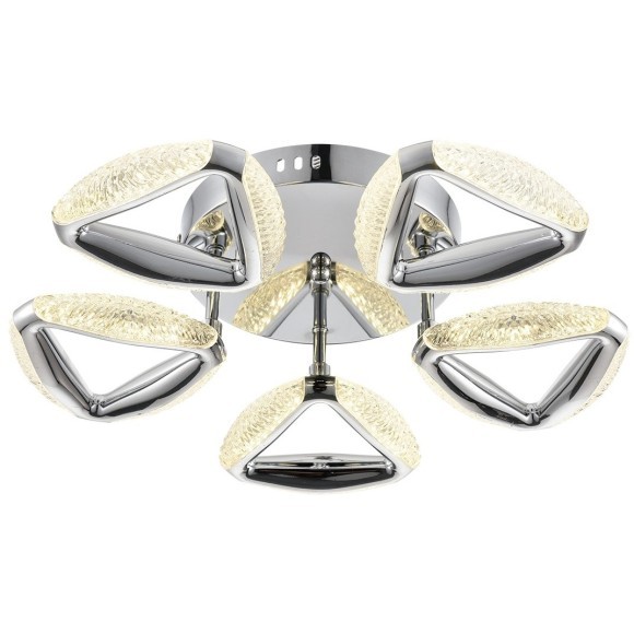 Люстра потолочная с ПДУ LED 65W 3000-6000K Lumion RUANA 8239/5CL