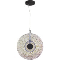 SL6142.423.01 Светильник подвесной ST-Luce черный/радужный LED 1*8W 4000K ALUMNO