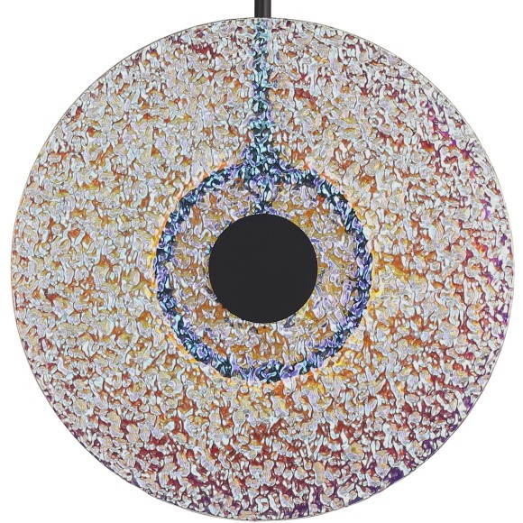 SL6142.423.01 Светильник подвесной ST-Luce черный/радужный LED 1*8W 4000K ALUMNO