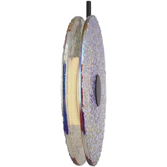 SL6142.423.01 Светильник подвесной ST-Luce черный/радужный LED 1*8W 4000K ALUMNO