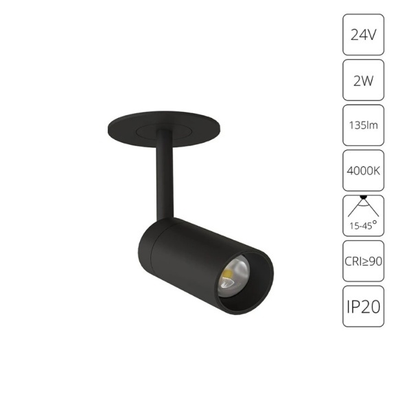 Подсветка для витрин Arte Lamp PRESTO A6186PL-1BK