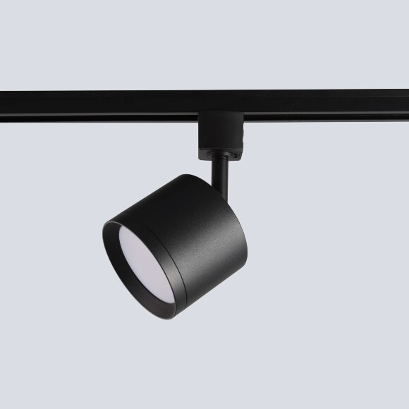 Crystal Lux CLT 0.31 020 BK 1409/069 Черный однофазный двужильный светильник под сменную лампу GX53 макс 50Вт, матовый металл, поворотный, 105x80мм, IP20, 220V