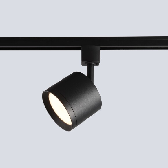 Crystal Lux CLT 0.31 020 BK 1409/069 Черный однофазный двужильный светильник под сменную лампу GX53 макс 50Вт, матовый металл, поворотный, 105x80мм, IP20, 220V