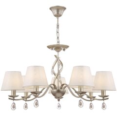 Люстра потолочная Freya FR2001PL-07G Monique под лампы 7xE14 40W