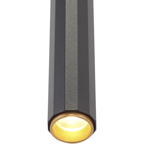 SL6210.401.02 Светильник настенный ST-Luce Черный/Черный, Золотистый LED 2*2,5W 3000K LILT