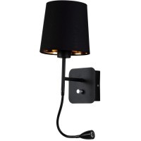 Бра Crystal Lux PABLO AP2 BLACK/BLACK-GOLD