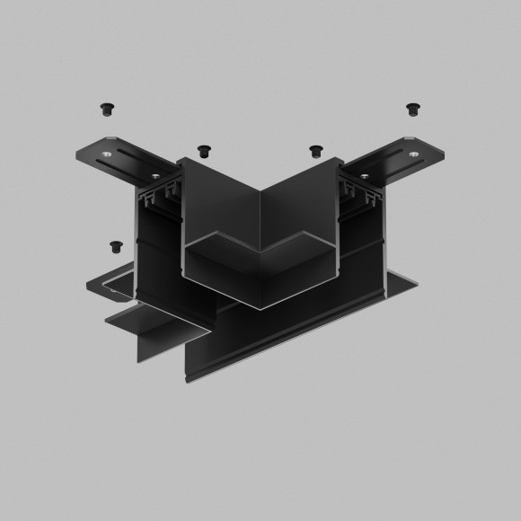 Соединитель T-образный для шинопровода в ГКЛ 12.5мм Smart 220V Denkirs TR2113-BK