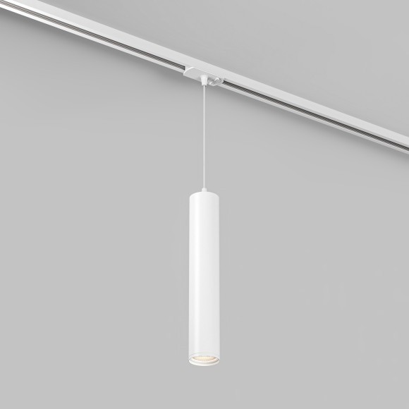 Трековый однофазный двужильный светильник DK6210-WH GU10 Трековый однофазный двужильный светильник DK6210-WH GU10