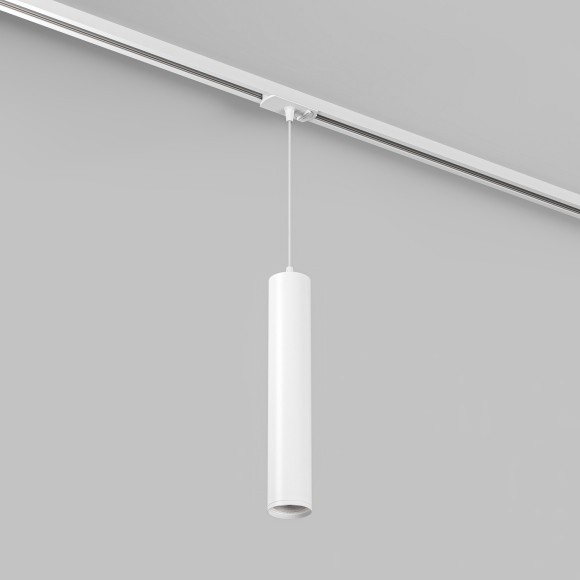 Трековый однофазный двужильный светильник DK6210-WH GU10 Трековый однофазный двужильный светильник DK6210-WH GU10